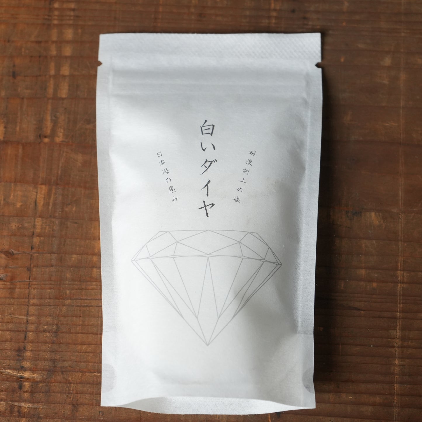 White Diamond - Echigo Murakami Perfectly Balanced Mineral Salt by Mineral Kobo 100g/3.5oz