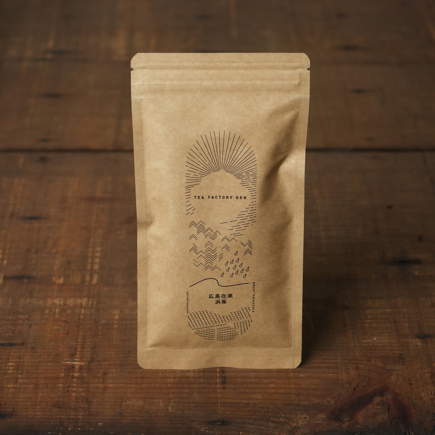 Hiroshima Zairai Hama-cha - Native Bancha Dried At Beach by TEA FACTORY GEN 30g/1.06 oz