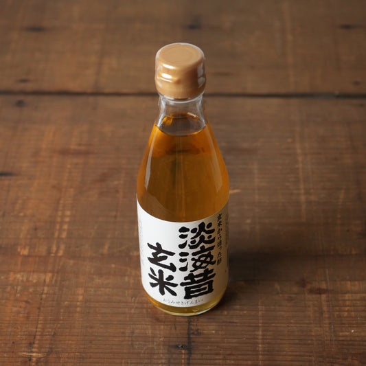 Oumiseki Genmai - Refined Japanese Brown Rice Vinegar, Smooth and Mellow by Tankaisu Co. 300ml/10.1 fl oz