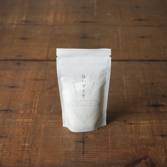 White Diamond - Echigo Murakami Perfectly Balanced Mineral Salt by Mineral Kobo 100g/3.5oz