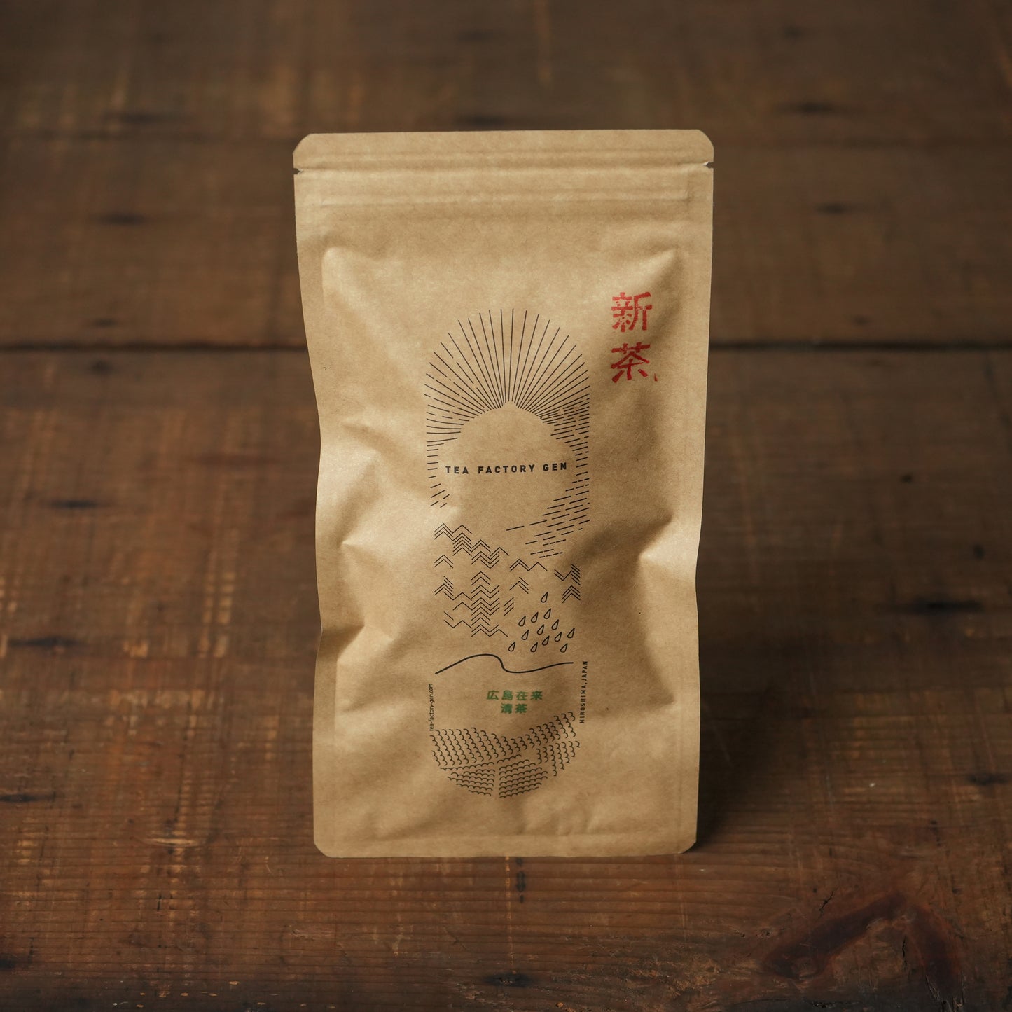 Shincha Native Hiroshima Seicha - Naturally Cultivated First Flush Green Tea by TEA FACTORY GEN 20g/0.70 oz