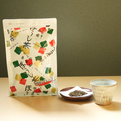 Japanese Hojicha Blend – Curated Original Roasted Green Tea by Myokoen 150g/5.2oz