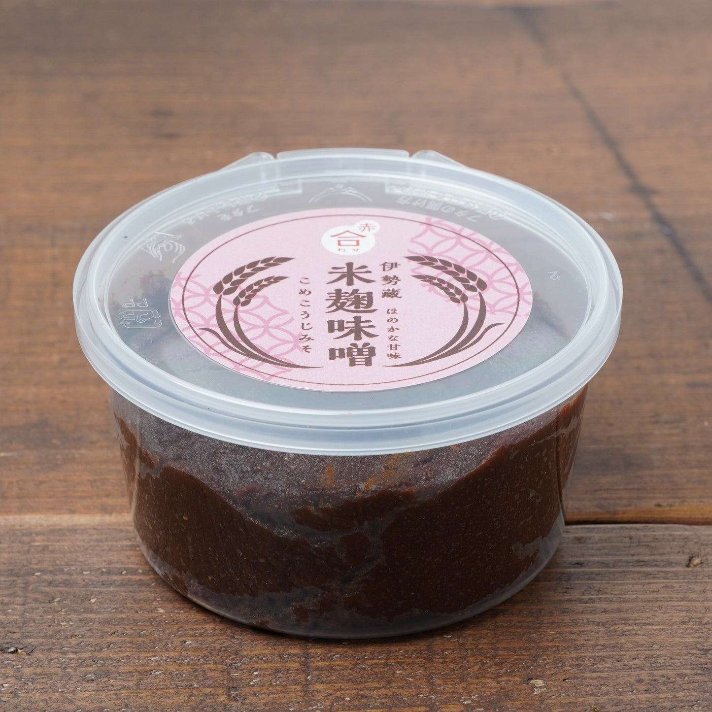 Red & Rice Koji Miso – Wooden-Barrel Brewed, Soybeans & Rice Miso paste 10.5oz/300g